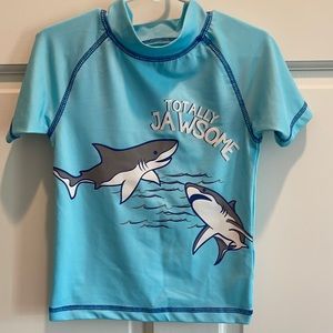Mick Mack Totally Jawsome swim rashguard size 6
